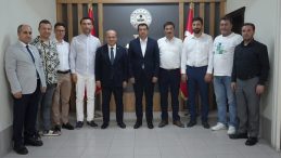 ETO’ndan Havran Kaymakamı Muhammed Evlice’ye hoş geldiniz ziyareti