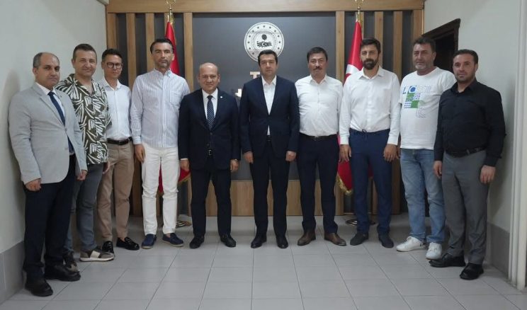 ETO’ndan Havran Kaymakamı Muhammed Evlice’ye hoş geldiniz ziyareti