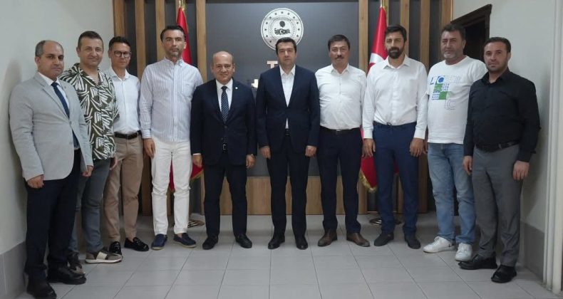 ETO’ndan Havran Kaymakamı Muhammed Evlice’ye hoş geldiniz ziyareti