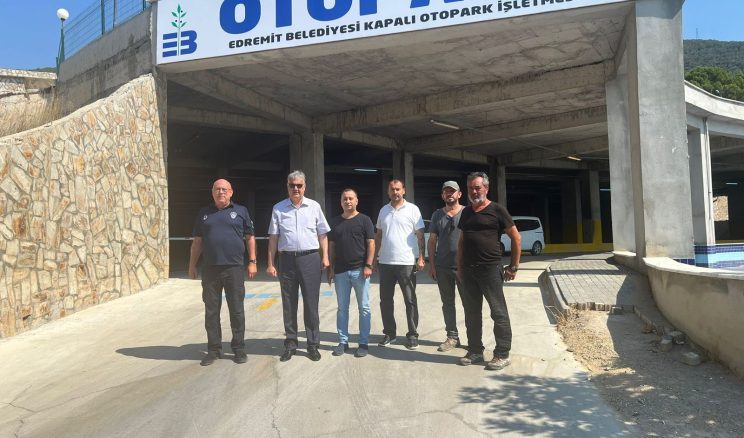 Edremit Belediyesi’nden Altınoluk’a yeni kapalı otopark