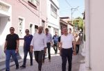 Ayvalık’ta tarihi sokaklar için saha incelemesi yapıldı
