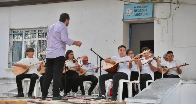 Tahtakuşlar bağlama kursu yıl sonu etkinliği coşkuyla tamamlandı