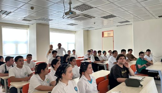 BUBYO Uygulama Otelinde stajyerlere iş güvenliği eğitimi verildi
