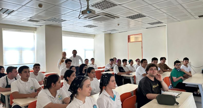 BUBYO Uygulama Otelinde stajyerlere iş güvenliği eğitimi verildi