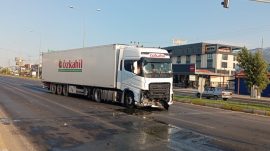 Trafik kazası: 1 yaralı