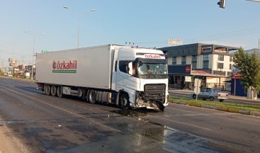 Trafik kazası: 1 yaralı