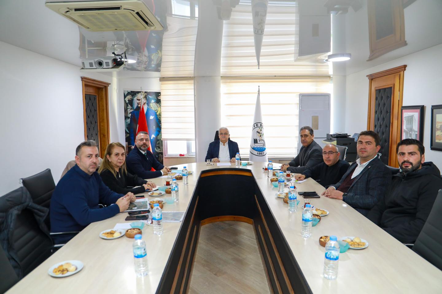 Burhaniye’de altyapı iş birliği kapsamında koordinasyon toplantısı gerçekleşti