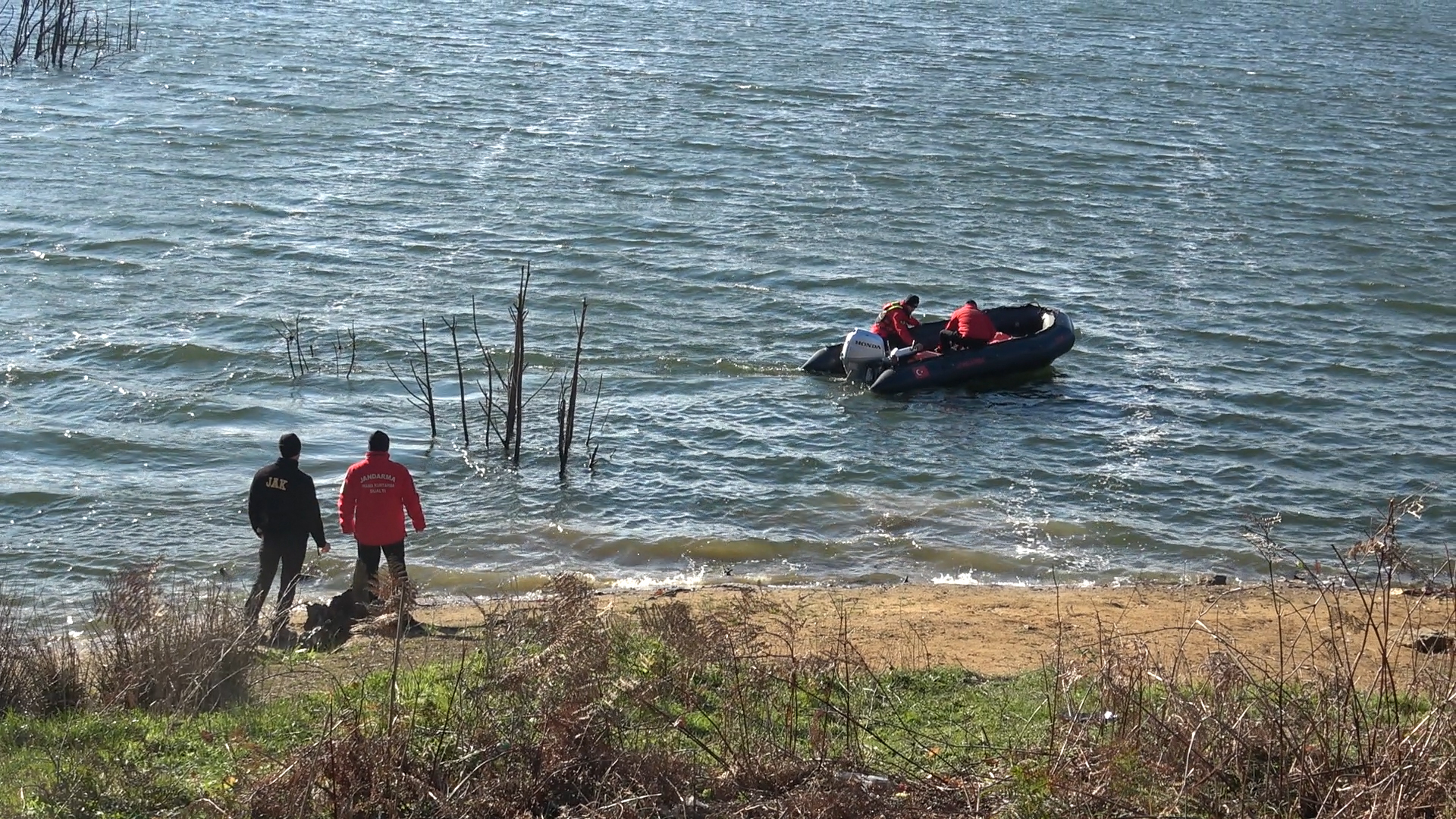 Erdek Kaymakamı Göç: “350 kişilik ekiple arama çalışmalarımız sürüyor”
