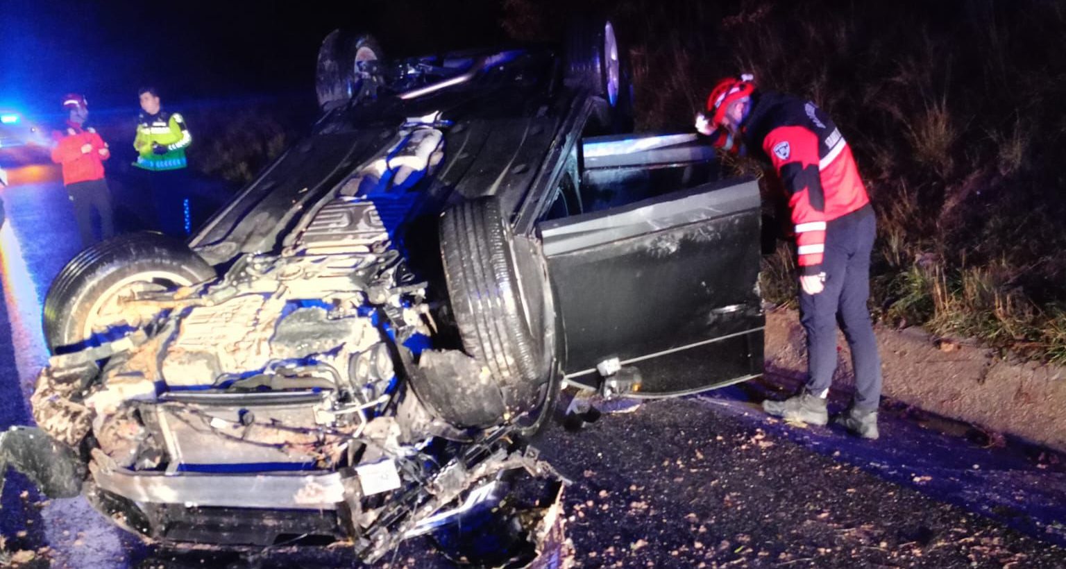 İzmir-İstanbul otoyolunda trafik kazası: 4 yaralı