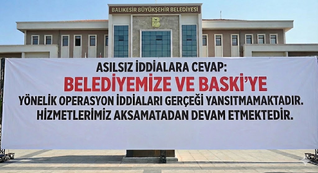 Büyükşehir’den operasyon iddialarına yalanlama