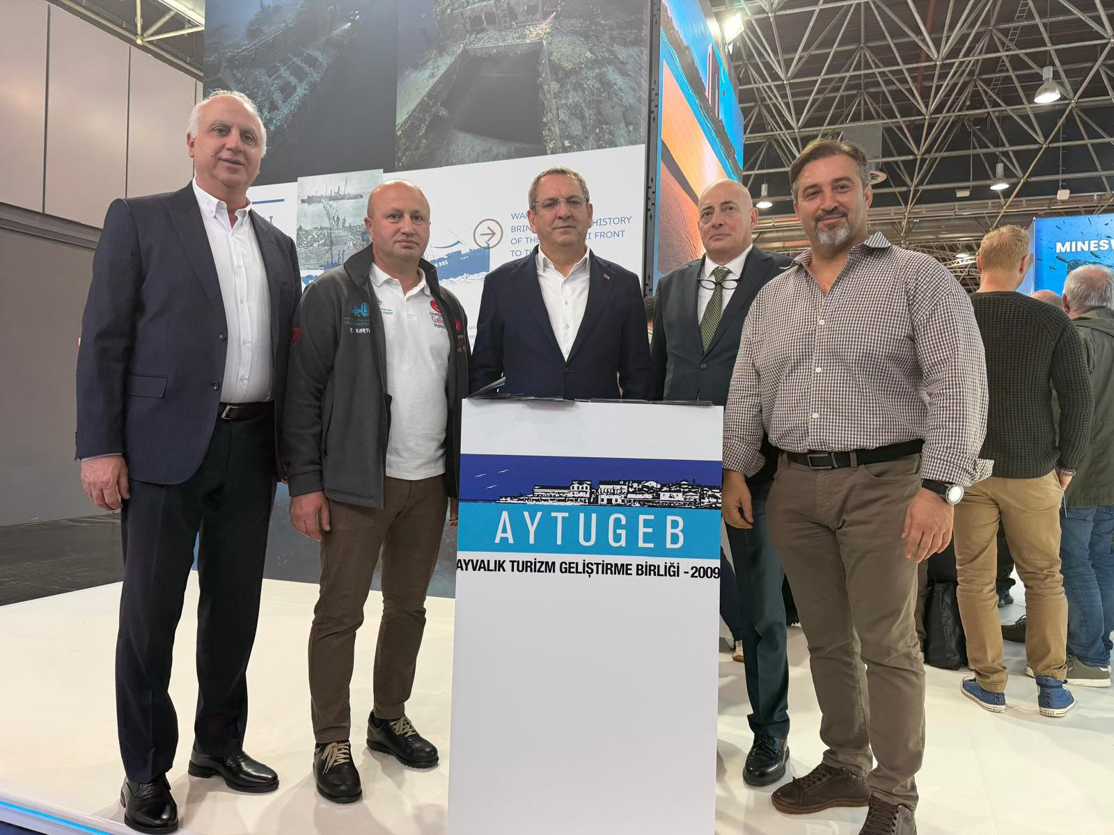 Ayvalık’ın su altı güzellikleri Almanya’da tanıtıldı