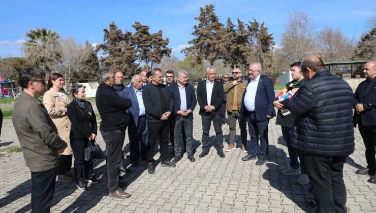 Başkan Ertaş sahada: Edremit’te yeni projeler için incelemelerde bulundu