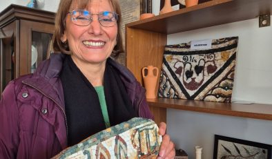 Antandros mozaiği doğal taşlarla yeniden hayat buldu