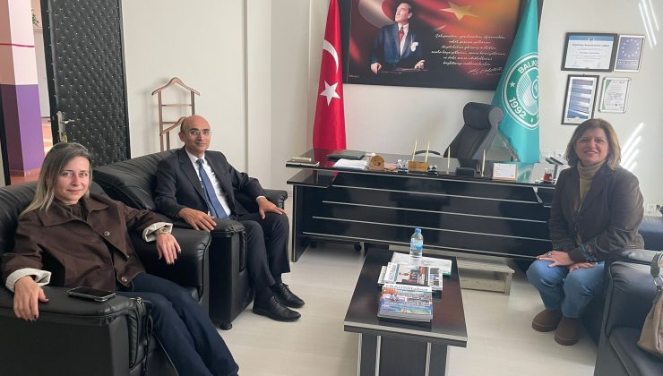 TEMA Vakfı Edremit Sorumlusu tunçel’den EMYO’ya ziyaret