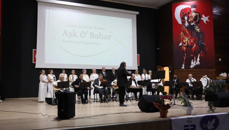 Edremit’te Zeytin Çiçekleri Korosu’ndan “Aşk ve Bahar” Konseri