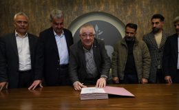 Altınoluk taziye ve kültür evi protokolü imzalandı