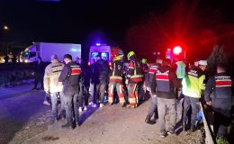 Feci kaza, 1 ölü 5 yaralı