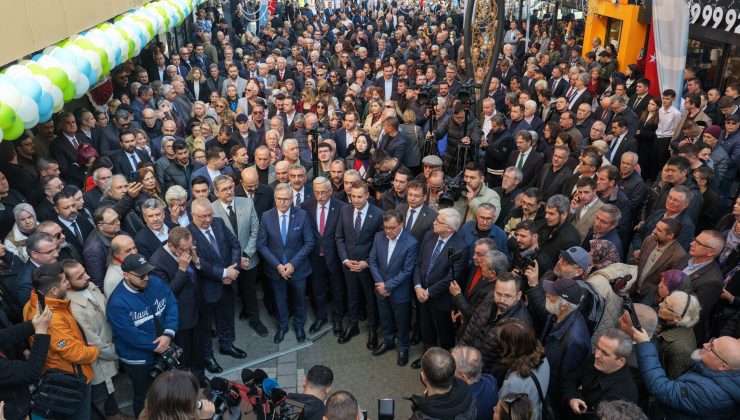 Büyükşehir emeğe değer kattı, Ondan Yerel Market’i hizmete açtı
