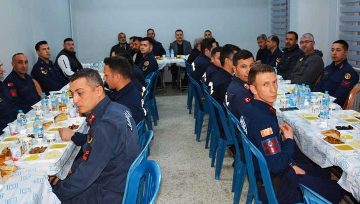 Kaymakam Odabaş jandarma personeliyle iftarda buluştu
