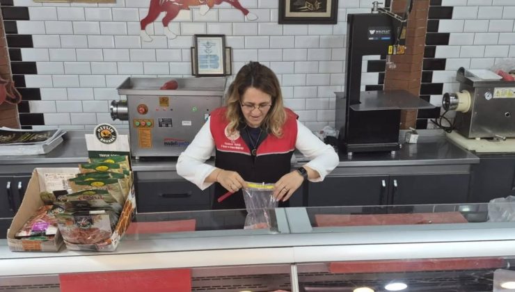 Edremit’te Et denetimleri sıkılaştırıldı