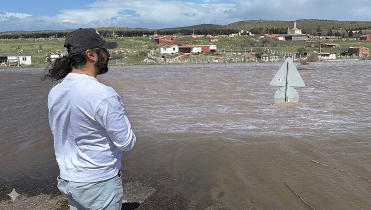 Nikita Deresi taştı, yollar sular altında kaldı