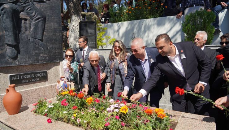 Sanatçı Ali Ekber Çiçek Edremit’te anıldı