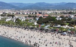 Edremit Belediyesi Geleneksel Uçurtma Şenliği yapıldı