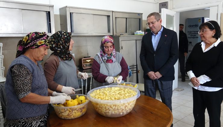 Ayvalık’ta kadın emeği ekonomiye dönüşüyor