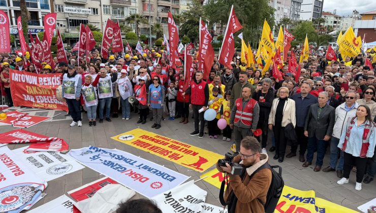 Emekçiler meydanda buluştu