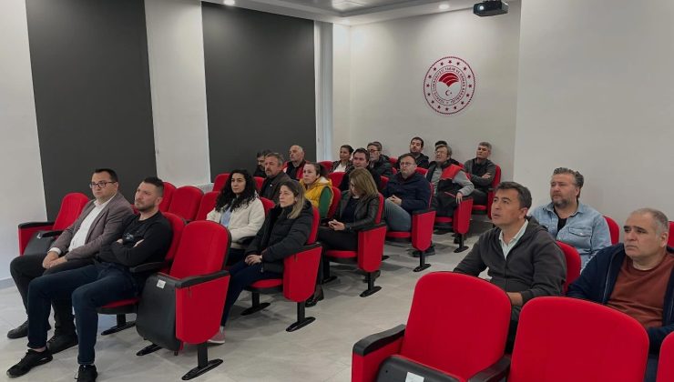 Havran’da tarım personeline iş sağlığı ve güvenliği eğitimi