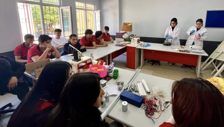 Edremit’te kimya bilimi üretimle buluştu: