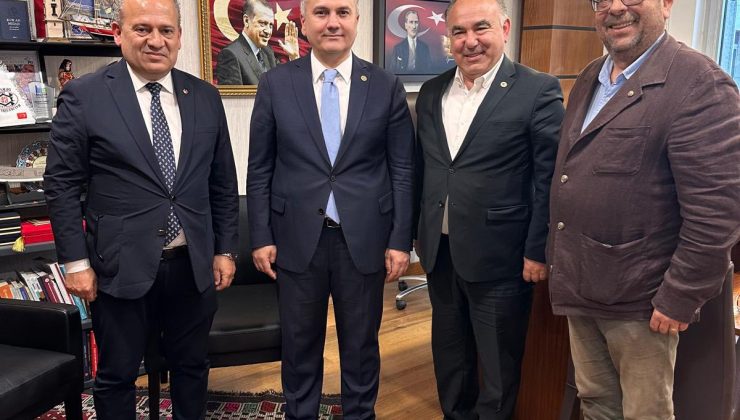 Körfez heyetinden Meclis’e ziyaret: Milletvekili Canbey ile buluştular