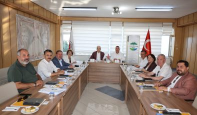 Encümen toplantısı Ayvacık’ta gerçekleştirildi