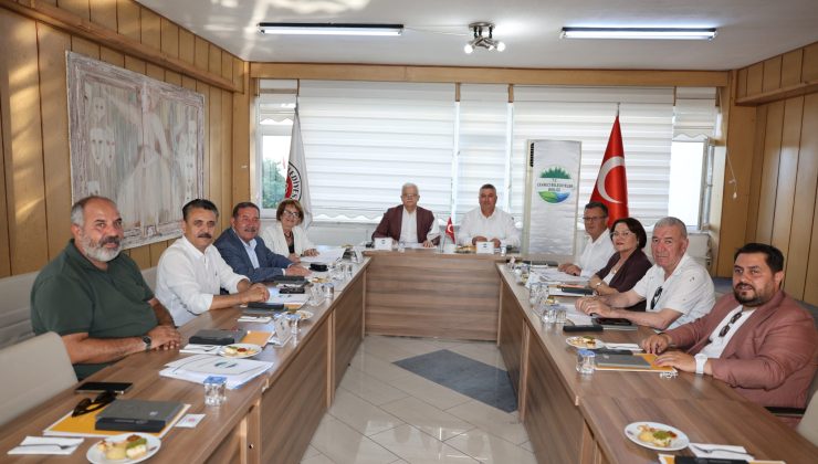 Encümen toplantısı Ayvacık’ta gerçekleştirildi