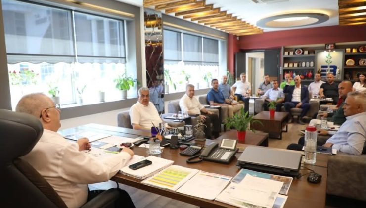 Edremit Belediyesinde yeni ayın yol haritası belirlendi