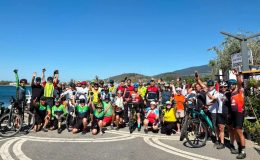 Ege’nin iki yakası dostluk için pedal çevirdi