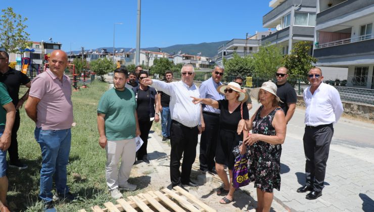 Edremit Belediyesi yaza hazırlanıyor