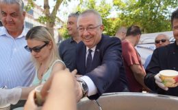 Akçay kordonda aşure bereketi