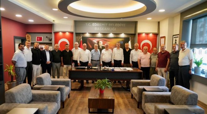 Başkan Ertaş esnaf odaları başkanlarıyla buluştu