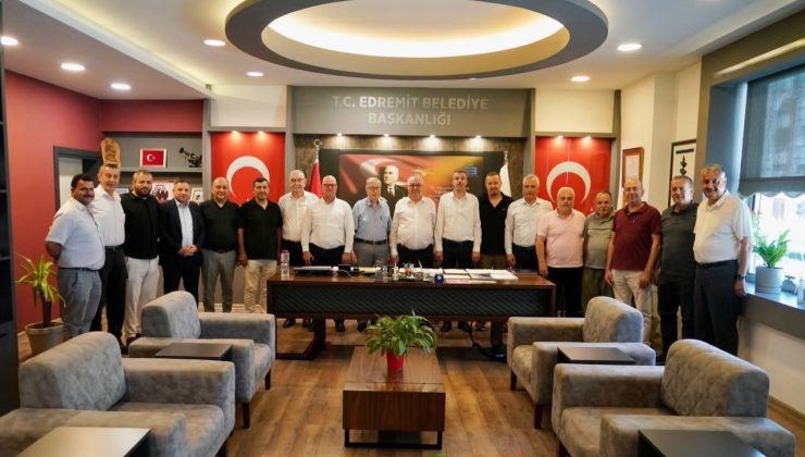 Başkan Ertaş esnaf odaları başkanlarıyla buluştu