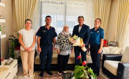 Gömeç’te 15 Temmuz’un 10. yılında şehit aileleri ve gazilere anlamlı ziyaret