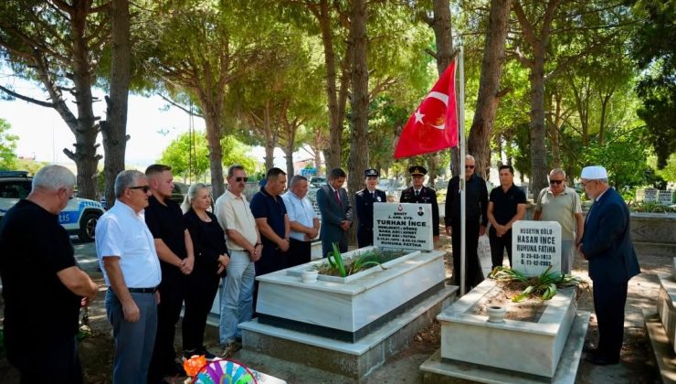 Gömeç’te 15 Temmuz şehitleri dualarla anıldı