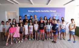 Ayvalıklı çocuklar rüzgârla büyüyor
