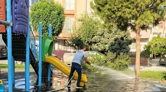 Burhaniye’de temizlik seferberliği