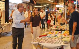 Ayvalık’ta Üretici ve El Emeği Pazarı yaz akşamlarına renk katıyor