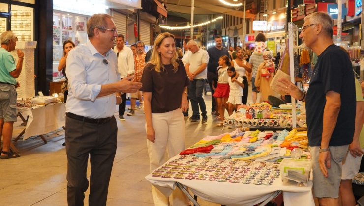 Ayvalık’ta Üretici ve El Emeği Pazarı yaz akşamlarına renk katıyor