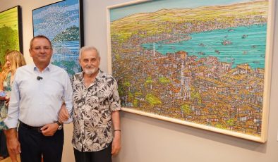 Ayvalık’ta Ressam Devrim Erbil ve sanat dünyasının usta isimleri buluştu