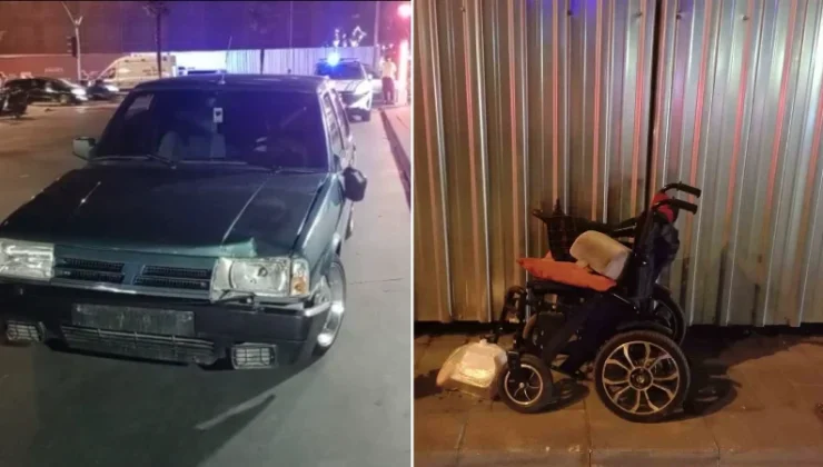 Engelli vatandaş trafik kazasında hayatını kaybetti