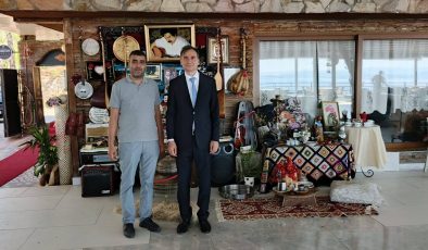 Edremit Kaymakamı Zafer Engin Tahtakuşlar’da incelemelerde bulundu