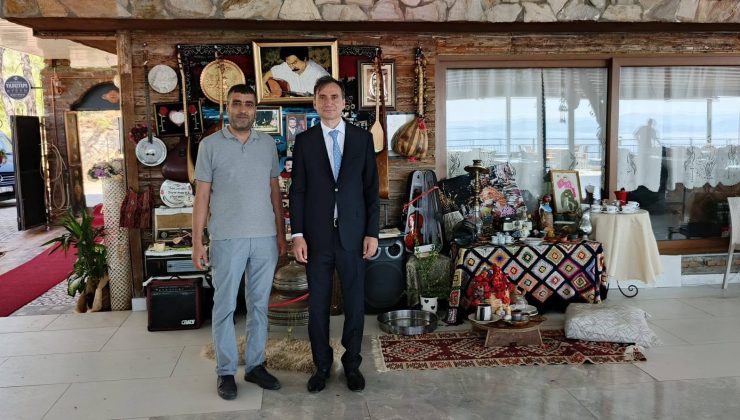 Edremit Kaymakamı Zafer Engin Tahtakuşlar’da incelemelerde bulundu